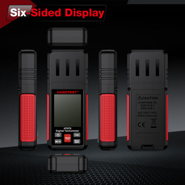 HABOTEST%20HT670%20Digital%20Laser%20Photo%20Tachometer%20Non-Contact%20Contact%20RPM%20Meter%202.5-99999%20Rev/Min%20Measuring%20Speed%20Motor%20Engine%20Rotat%20-%20Image%204