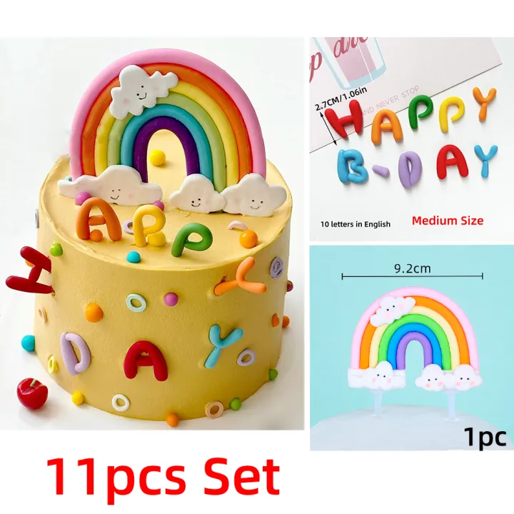 Rainbow%20Cake%20Topper,%20English%20Letters%20Happy%20Birthday%20Cake%20Topper,%20Colorful%20Letters%20Rainbow%20for%20Kids%201st%20Birthday%20Party%20Supplies%20-%20Image%202