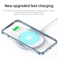 30W Wireless Charger Pad Stand Desktop Ultra-thin Mobile Phone Fast Charging Dock Station For iPhone 15 14 13 12 Samsung Xiaomi. 