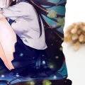Chitanda Eru Anime Hyouka Pillow Case Square Pillow Bedroom Sofa Leisure Comfort Cushion Car Living Room Home Decoration 40X40. 