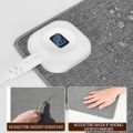 Heating Mouse Pad 80x33cm 35℃/40℃/45℃/50℃/55℃/60℃ Adjustable Winter Mouse Mat 3S Rapid Heating 4H Timing Power-off 220V EU Plug. 