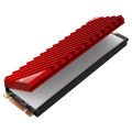 JONSBO M.2 2280 Solid State Hard Disk Aluminum Heatsink with Thermal Pad for m2 Desktop PC Thermal Gasket PC Accessories. 