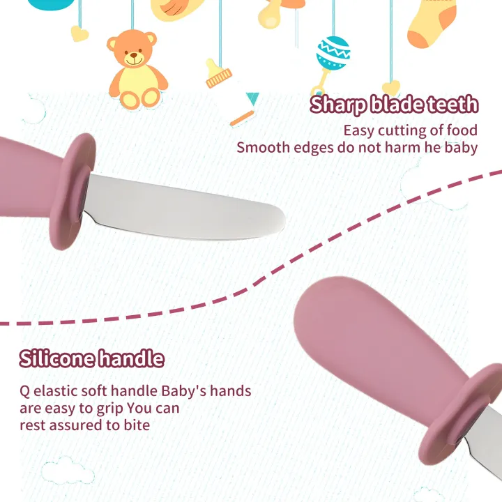 3-Piece%20Silicone%20Spoon%20and%20Fork%20Cutlery%20Set%20for%20Baby%20Food%20and%20Feeding%20Utensils,%20Children's%20Stainless%20Steel%20Spoon%20and%20Fork%20Cutler%20-%20Image%205