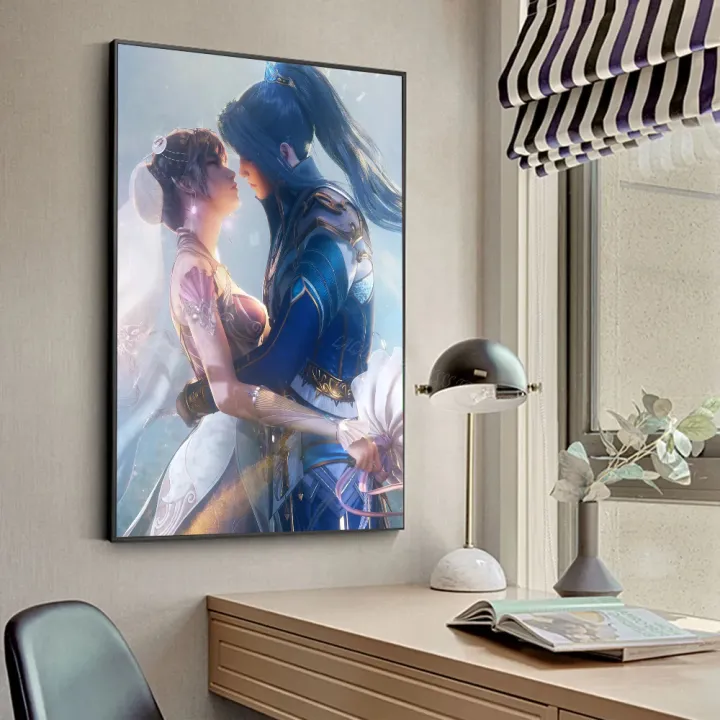 1pc%20Soul%20Land%20Poster%20Stickers%20Art%20Wall%20Murals%20Decor%20Game%20Room%20Decor%20Gifts%20Kawaii%20HD%20Painting%20Cat%20Cars%20-%20Image%206