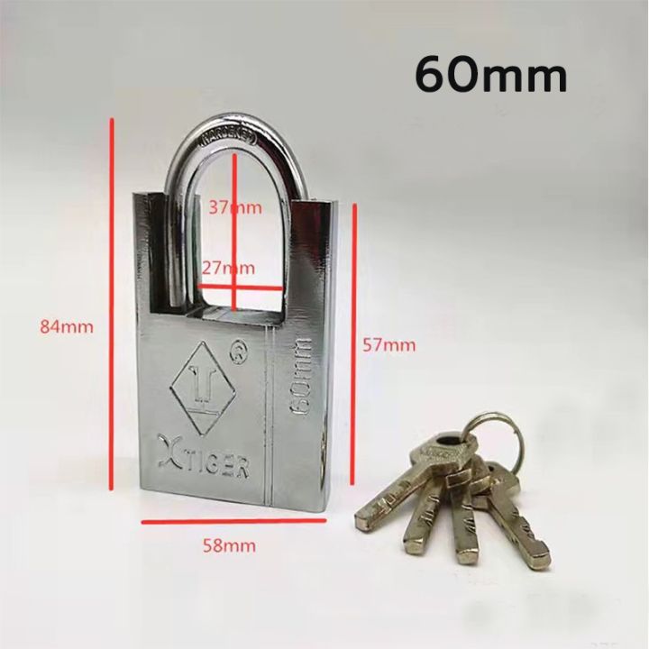 Silver%2050mm%2060mm%20long%20and%20short%20plated%20steel%20padlock,%20gun%20ball%20lock%20system%202%20sides%20anti%20locksmith%20-%20Image%207