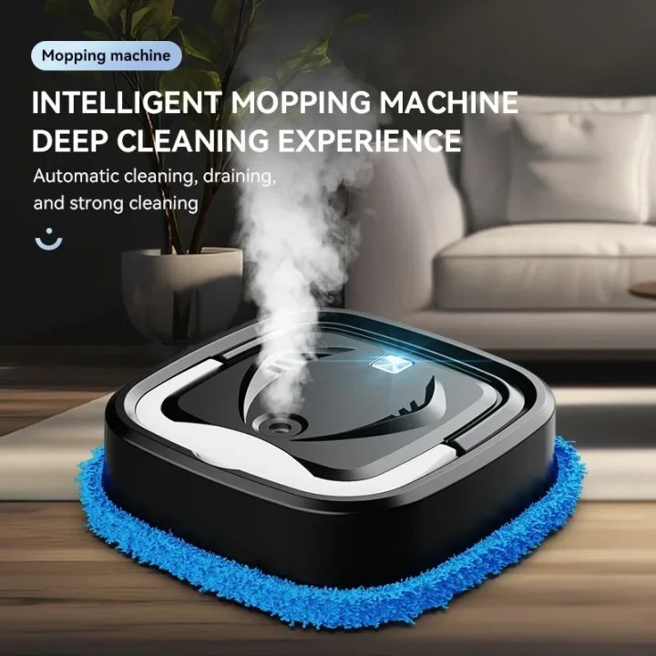 Intelligent Wet And Dry Mopping Machine Sweeping Robot Rechargeable ...