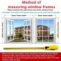 Mosquito-proof screen window, self-adhesive window mosquito net, summer insect-proof door, window mosquito net【BLACK】. 