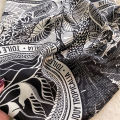 2024 Popular Square Shawls Luxury Sunscreen Satin Kerchief Four Seasons 90X90CM Silk Scarves Fashion Letter Headcloth Scarf Bag. 