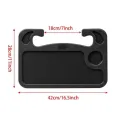 Steering Wheel Dining Food Tray for Car Driver and Passenger Car Table Desk Tray / Vehicle Seat Mount Laptop Desk. 