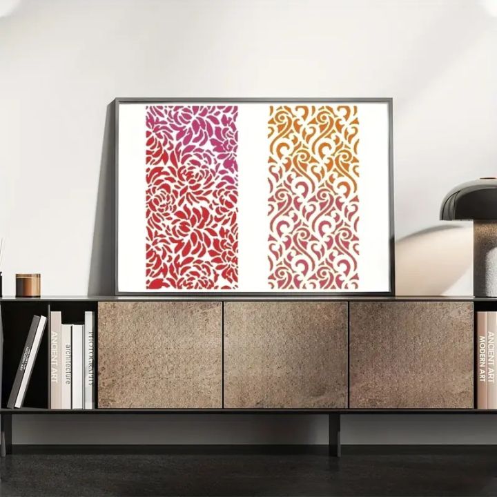 16pcs%20Reusable%20Geometric%20Pattern%20Stencils%20White%20Plastic%20Drawing%20Templates%20for%20DIY%20Furniture%20Canvas%20Tile%20Wall%20Floor%20Glass%20Window%20-%20Image%205