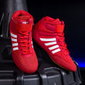 GINGPAI Training Wrestling Shoes Men Female Fitness Boxing Shoes Mesh Breathable Boxing Shoes Men High Quality Wrestling Shoes. 