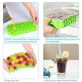 Silicone Ice Cube Tray with 37 Cavities – Flexible Ice Making Mold. 