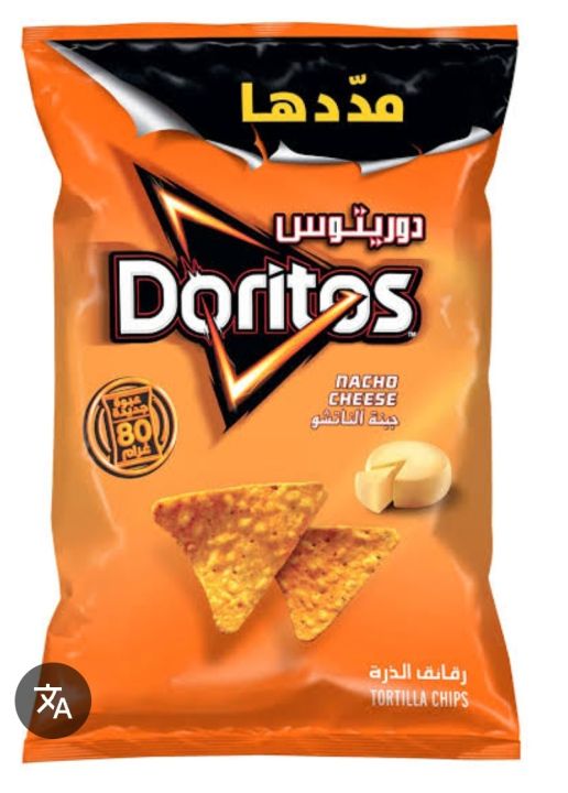 DORITOS Nacho Cheese Tortilla Chips 105 g