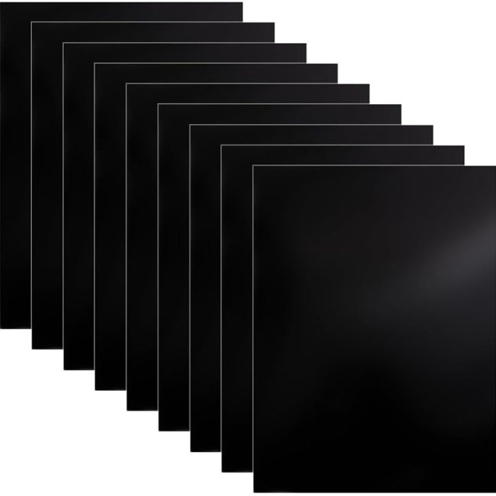 5/10 Sheets Laser Testing Paper 210x285mm Black Double Sided Laser Marking Engraving Machine Test Focus Paper