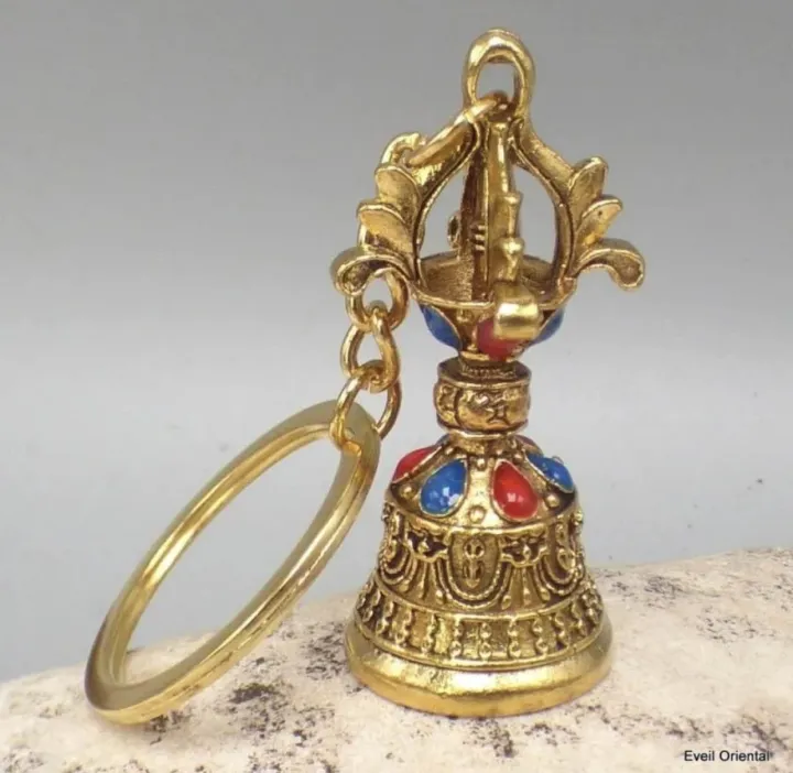 Sliver%20Gold%20Bell%20Key%20Ring%20with%20Beads%20Keyring%20/Keychain/Keyholder%20-%20Image%205