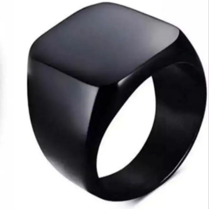 PACK%20OF%202/FASHION%20TITANIUM%20STAINLESS%20STEEL%20HEAVY%20CUBEIC%20RING%20+BLACK%20STAINLESS%20STEEL%20RING%20FOR%20MEN%20AND%20BOYS%20-%20Image%206