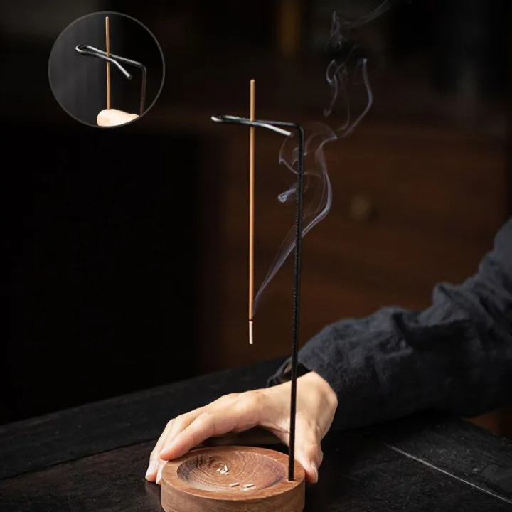 Insence%20Burner%20Upside%20Down%20Incense%20Burner%20Incense%20Stick%20Holder%20Wooden%20Round%20Incense%20Tray%20Ornament%20Bedroom%20Home%20Yoga%20Decoration%20-%20Image%203