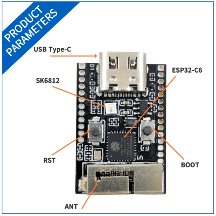 ESP32-C6%20Development%20Board%20Low-power%20Cost-Effective%20Wi-Fi%20and%20Bluetooth%20Dual-mode%20Chip%20Built-in%20RISC-V%20Processor%20-%20Image%206