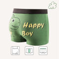 4 Pcs/Set Kids Boys Underwear Cotton Children Boxer Shorts Dinosaur Cartoon Child Panty Breathable Boys Boxers Briefs Trunks. 