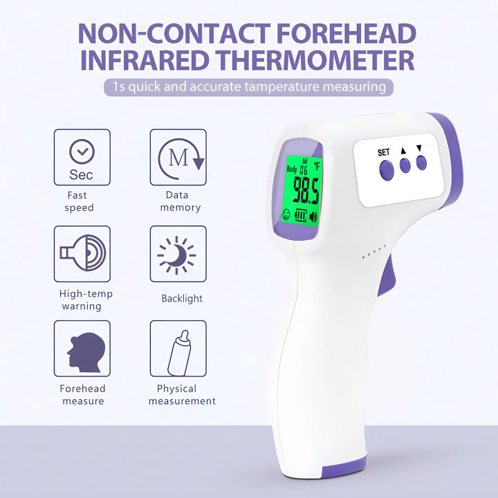 Non-Contact%20Forehead%20Thermometer%20Measure%20or%20Portable%20Fingertip%20Medical%20Equipment%20SpO2%20Monitoring%20Oximeter%20-%20Image%205