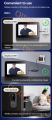 Wireless Wifi Doorbell Camera 1080P Video Intercom Doorbell Waterproof 4.3in IPS Screen Home Security Door Bell IR Night Vision. 