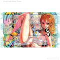 Anime One Piece OPCG DIY GAME Card PlayMat Comic Book Series Luffy Nami Ace Sabo Hobby Collection Toys. 