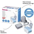 Beurer IH 60 Nebulizer, Quiet and Portable Inhaler, Rechargeable Battery, Compressor Compressed Air |. 