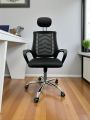 (FP-M-23-) Executive office chair / original China V-mash Black /1 years warranty/with Headrest Chair-good quality.