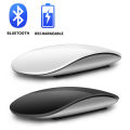 Bluetooth Wireless Mouse Rechargeable Silent Multi Arc Touch Mice Ultra-thin Magic Mouse For Laptop Ipad Mac PC Macbook. 