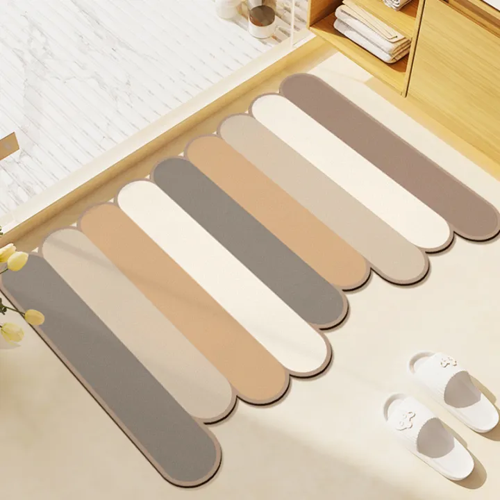 VIKAMA%20Bathroom%20Floor%20Mats%20Diatomite%20Soft%20Mats%20Room%20Doorway%20Household%20Water-absorbent%20Non-slip%20Toilet%20Bathroom%20Doormat%20Foot%20Mat%20-%20Image%203
