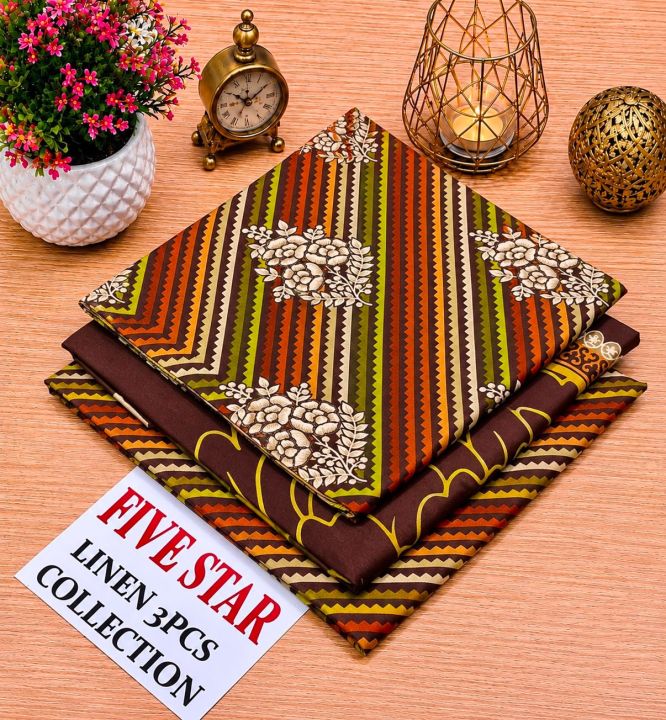 FIVE%20STAR%20Linen%2072/72%203PC%20Unstitched%20Suit%20%7C%20All%20Over%20Printed%20Linen%20Shirt%20%7C%20Plain%20Trouser%20%7C%20Digital%20Printed%20Dupatta%20%7C%20Winter%20Collection%202026%20-%20Image%207