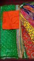 beautiful mehndi lehenga three piece for wedding (lehenga + choli + dupatta). 
