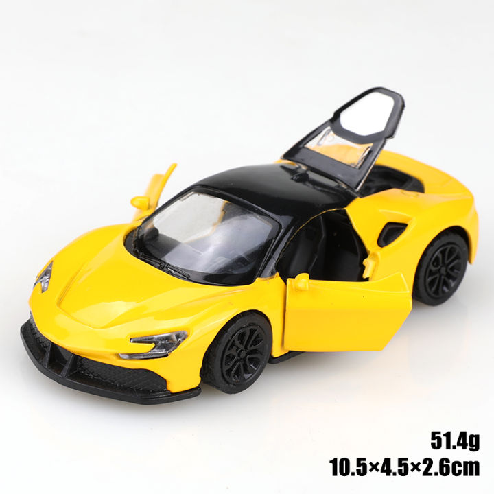 (Bagged)%201:43%20die-cast%20metal%20car,%20imitation%20SF90%20pullback%20racing%20car,%20alloy%20car%20model,%20three%20doors%20that%20can%20be%20opened,%20boy's%20toy%20-%20Image%203
