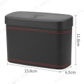 Car Door Storage Box Trash Bin with Lid Universal Car Side Door Storage Organizer Waterproof Leak-proof Auto Garbage Container. 