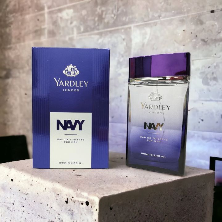 Yardley Navy Perfume For Men EDT – 100ml