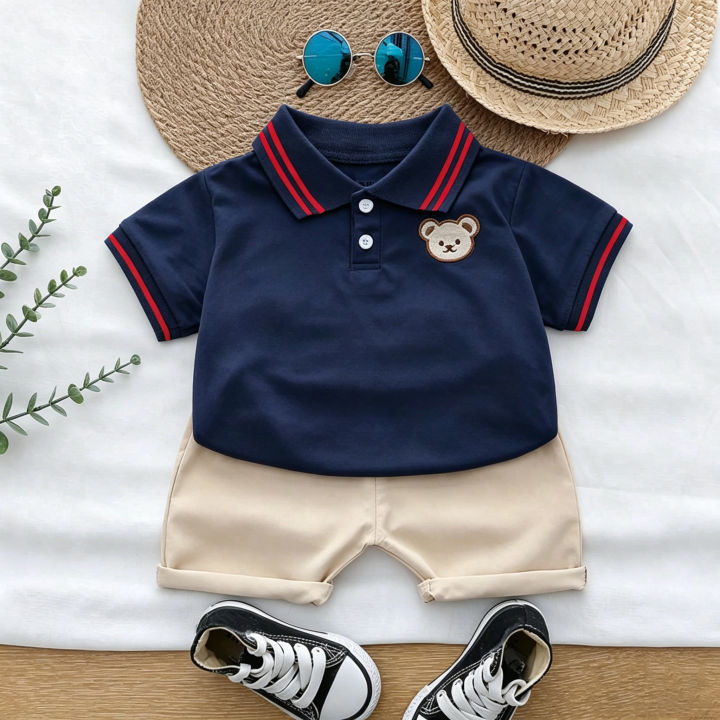 Summer%20Cartoon%20Bear%20Embroidered%20POLO%20Shirt%20And%20Shorts%20Set%20for%20Babies%20And%20Toddlers%20Boys%20Comfortable%20Breathable%20Cotton%20Outfit%20-%20Image%207