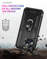 Metal Ring Kickstand Armor Shockproof Case For iPhone 15 14 12 11 13 X Xs Max Pro XR SE 7 8 6 Plus TPU Holder Cover Coque. 