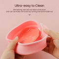 Foldable Wax Heater Hair Removal Wax Machine Portable Silicone Wax Warmer 400ML SPA Body Epilator Paraffin Wax Pot for Travel staloofy hair. 