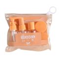 Travel Bottles Kit Leak Proof Portable Toiletry Containers Set Clear Travel Size Cosmetic Containers For Lotion Shampoo Cream So.