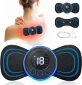 8 Mode Rechargeable Mini Massage Stick, Pain Relief Massager. 