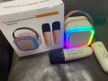 K12 Colorful Karaoke Sound System Speaker With 2 Wireless Karakoke Speaker. 