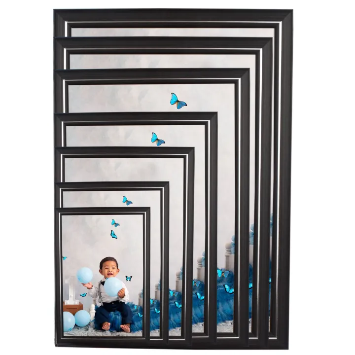 4R%20(4%20x%206%20inch)%20size%20%20Photo%20Frame%20Black%20with%20Silver%20Line%20photo%20frames%20at%20wholesale%20price.........picture%20can%20be%20hung%20on%20the%20wall%20&%20freestanding%20Fiber%20Frames%20-%20Image%203