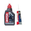 Motul 10w30 Scooter Engine Oil and Gear Oil Combo. 