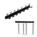 Wrench Screw Organizer Home Wall-mounted Storage Rack With Numbered Slots Tool Organizer Hooks Pliers Screwdriver Holder SHIDWJ. 