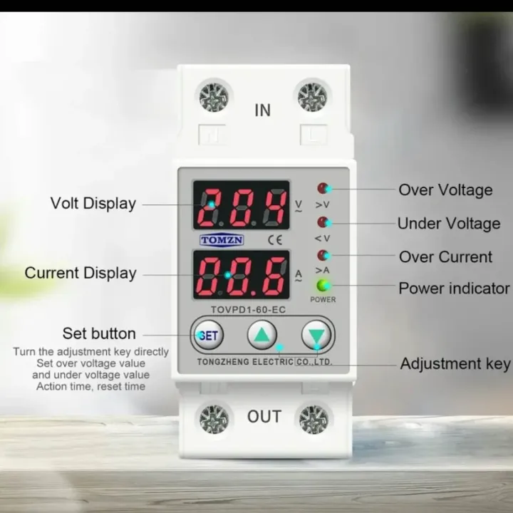 Genuine%20Tomzn,%20Digital%20Voltage%20Protection%20Device,%20High%20Voltage,%20Low%20Voltage,%20Over%20Current%20Protection%20Device,%20Circuit%20Breaker,%20Also%20Solar%20Power%20LED%20Display,%20Adjustable%20-%20Image%202