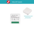 16A Tuya Wifi /Zigbee 3.0 Mini Smart DIY Switch 2 Way Control Smart Home Relay Automation Breaker Works With Alexa Google Home. 