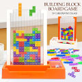 3D Blocks Puzzle Toys, DIY Intelligent Colorful Plastic Blocks Game Transparent Brain Teaser Toy for 8+ Boys and Girls. 