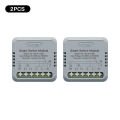 MOES Tuya ZigBee 16A Smart Mini Switch Module Electricity Consumption Monitor Light Switch 1 Gang Breaker Support Alexa  lightify. 