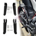 Rider Passenger Foot pegs Front Rear Pedals Motorcycle Racing Footrest For YAMAHA YZF R6 R1 LE R1M R1S VMX1700 V-Max accessories.