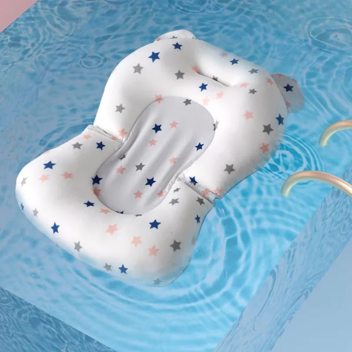 Newborn%20Bathtub%20Pillow%20Infant%20Anti-Slip%20Soft%20Comfort%20Body%20Cushion%20Baby%20Bath%20Seat%20Support%20Mat%20Foldable%20Bath%20Tub%20Pad%20&amp%20Chair%20-%20Image%205